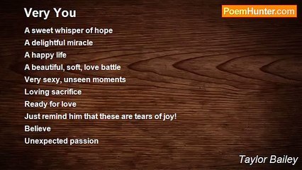 Taylor Bailey - Very You