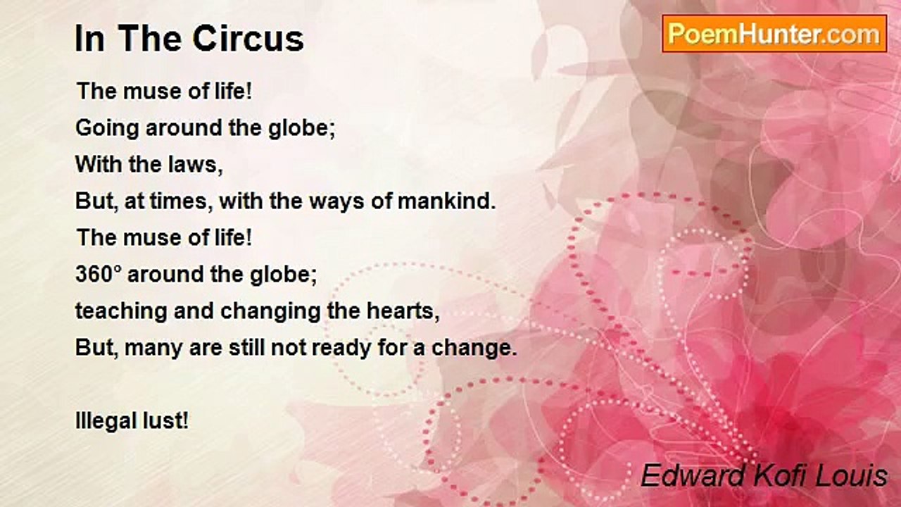 Edward Kofi Louis - In The Circus