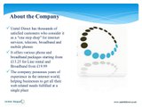 One of the UK's Fastest Growing Telecom, Broadband & Internet Advertising Companies – Unitel Direct