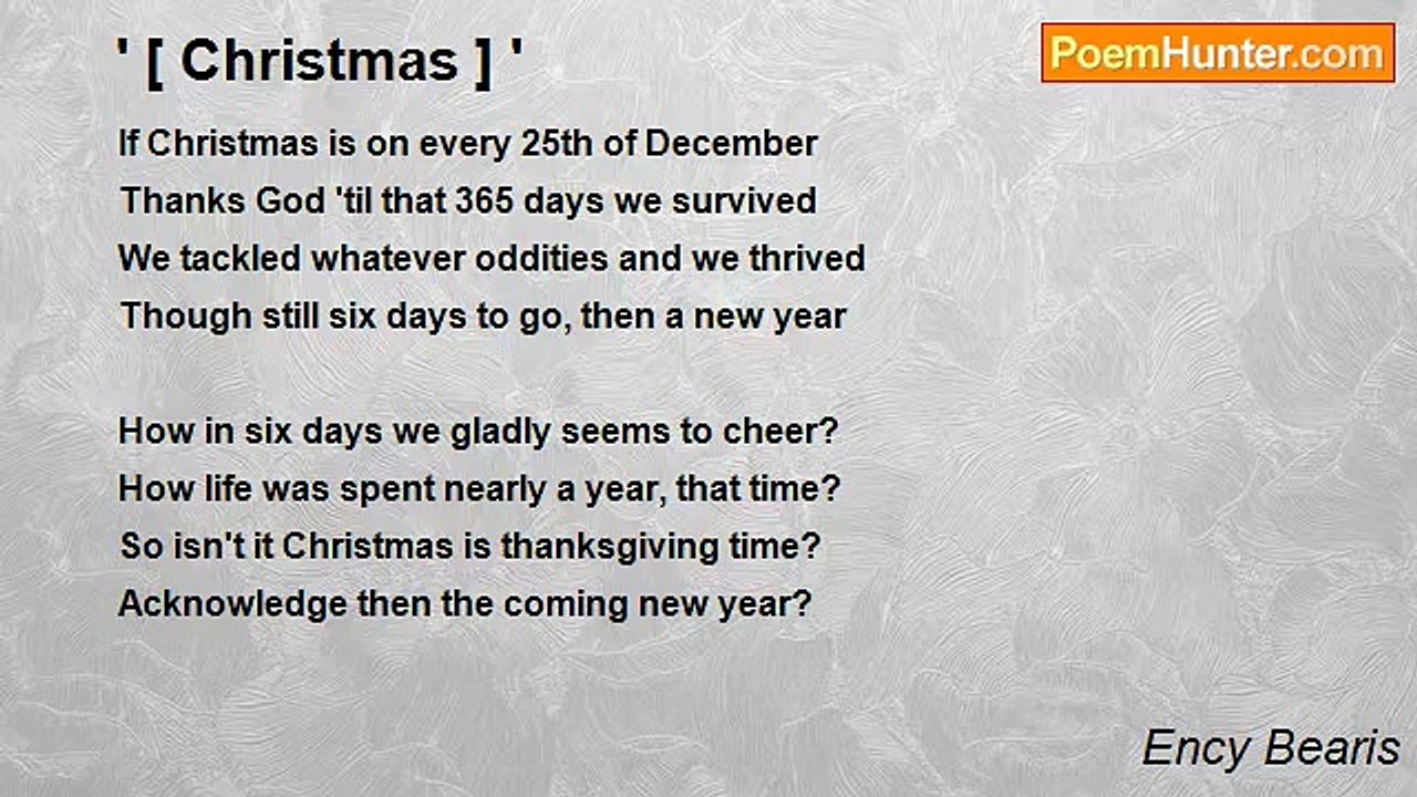 Ency Bearis - ' [ Christmas ] '