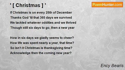 Ency Bearis - ' [ Christmas ] '