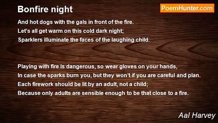 AaI Harvey - Bonfire night