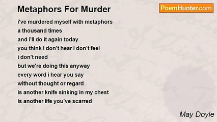 May Doyle - Metaphors For Murder