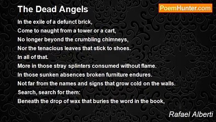 Rafael Alberti - The Dead Angels