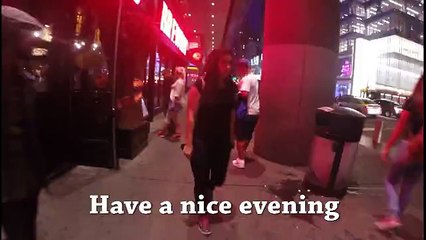 New York'ta Kadina Taciz - Oha be!