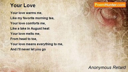 Anonymous Retard - Your Love