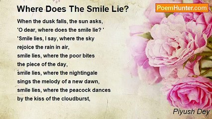 Piyush Dey - Where Does The Smile Lie?
