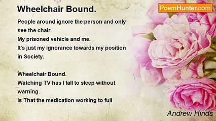 Andrew Hinds - Wheelchair Bound.