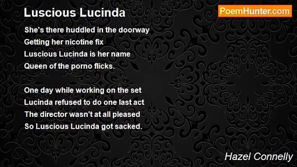 Hazel Connelly - Luscious Lucinda