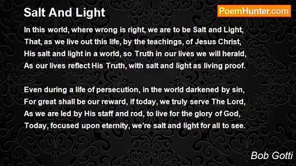 Bob Gotti - Salt And Light