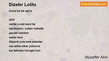 Muzaffer Akin - Dizeler Lolita