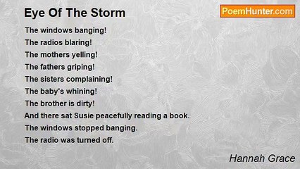 Hannah Grace - Eye Of The Storm