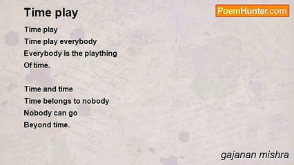 gajanan mishra - Time play