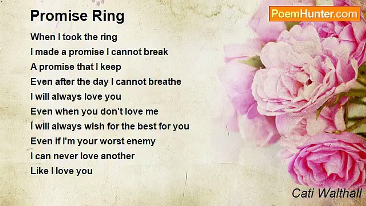 Cati Walthall - Promise Ring