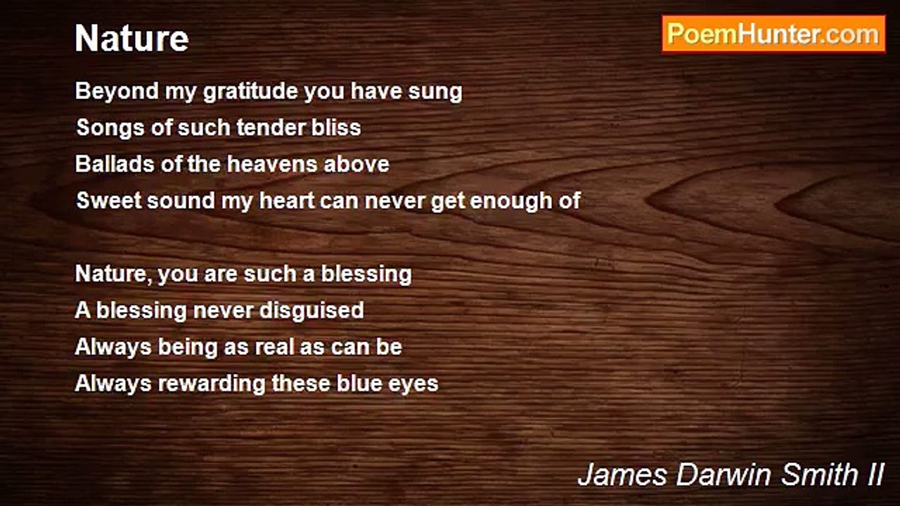 James Darwin Smith II - Nature