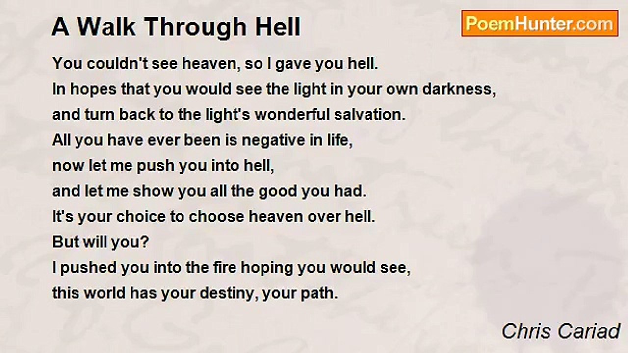 Chris Cariad - A Walk Through Hell