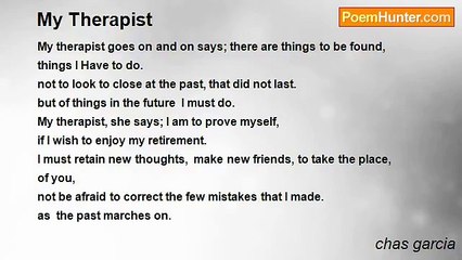 chas garcia - My Therapist