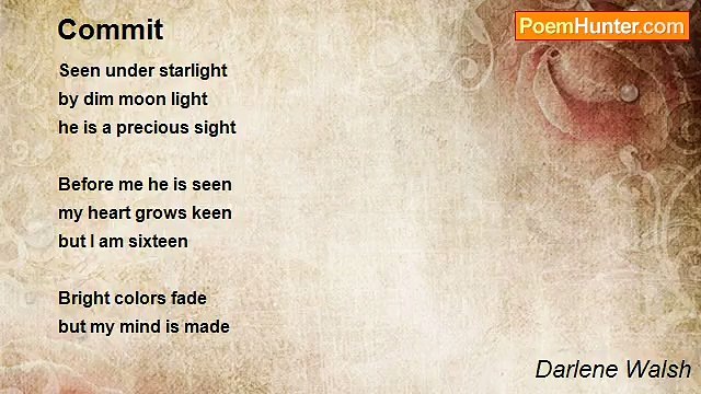 Darlene Walsh - Commit