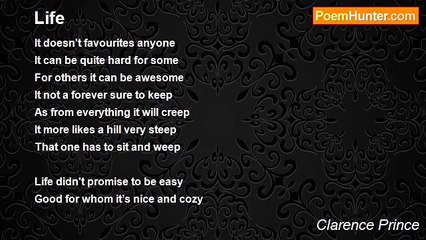 Clarence Prince - Life