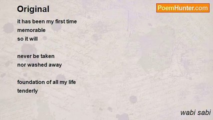 wabi sabi - Original