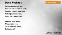 Sandra Feldman - Deep Feelings