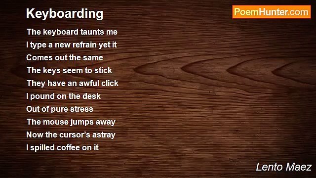 Lento Maez - Keyboarding