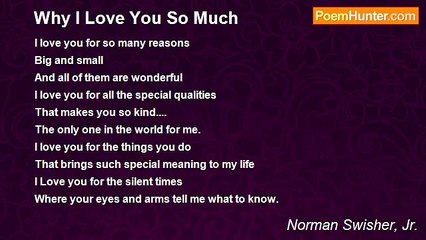 Norman Swisher, Jr. - Why I Love You So Much