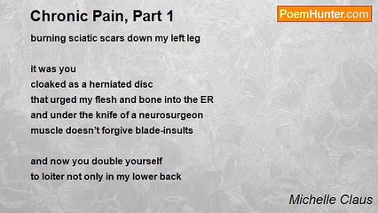Michelle Claus - Chronic Pain, Part 1