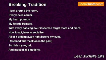 Leah Michelle Ellis - Breaking Tradition