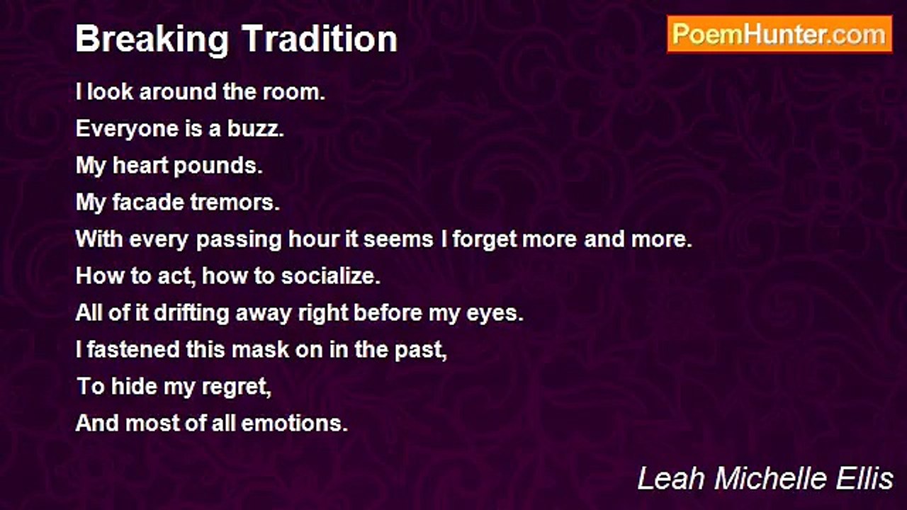 Leah Michelle Ellis - Breaking Tradition