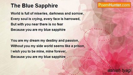 ashish tyagi - The Blue Sapphire