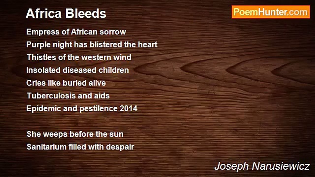 Joseph Narusiewicz - Africa Bleeds