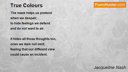 Jacqueline Nash - True Colours