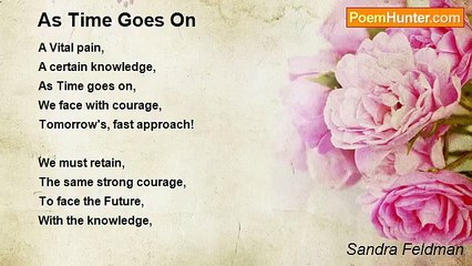 Sandra Feldman - As Time Goes On