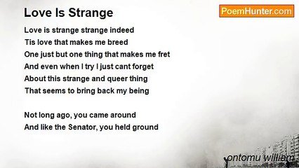 ontomu william - Love Is Strange