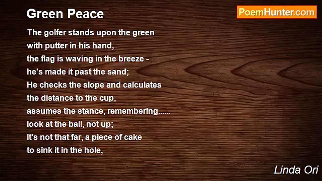 Linda Ori - Green Peace
