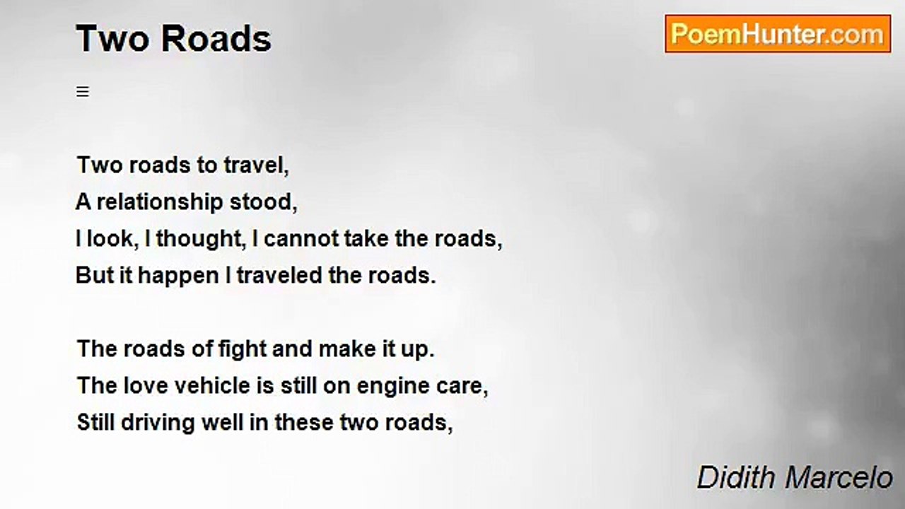 Didith Marcelo - Two Roads