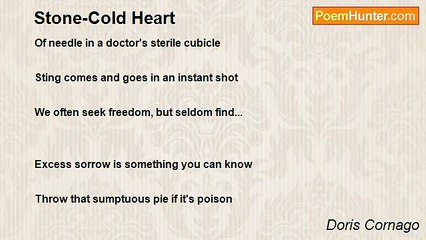 Doris Cornago - Stone-Cold Heart