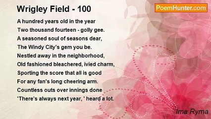Ima Ryma - Wrigley Field - 100