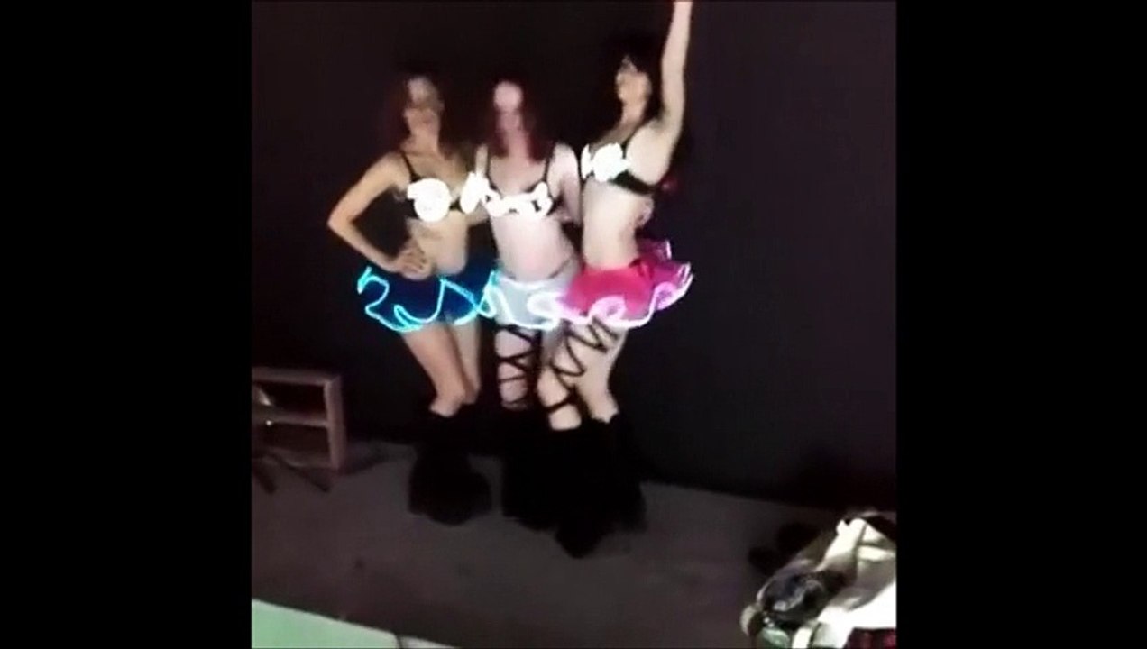 Soutien Gorges Led, Tutus Fluo Lumineux, Lunettes A Leds