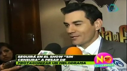 David Zepeda aseguró que seguirá en el show 'Sin Censura' y protagonizando Hasta El Fin Del Mundo