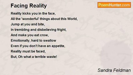 Sandra Feldman - Facing Reality