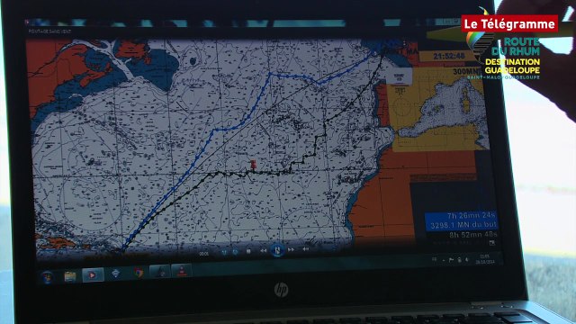 Route du Rhum - Destination Guadeloupe. Le routage expliqué à mon fils par Gildas Morvan