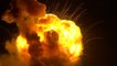 Journalist captures moment of Antares rocket explosion