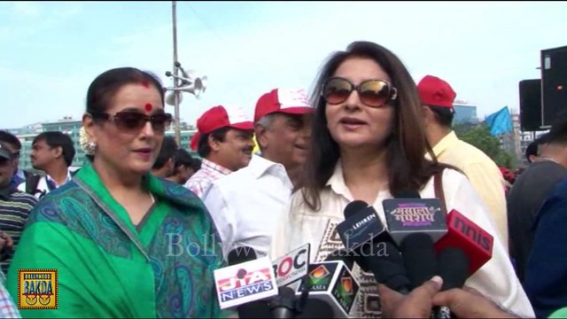 Poonam Dhillion & Udit Narayan supports 'Mega Cleanliness Drive'