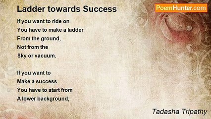 Tadasha Tripathy - Ladder towards Success
