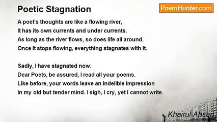 Khairul Ahsan - Poetic Stagnation
