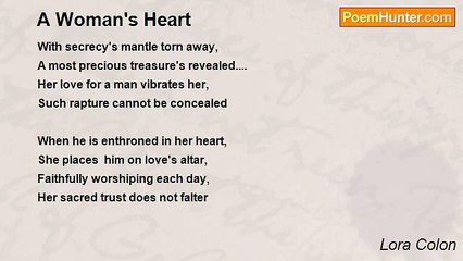 Lora Colon - A Woman's Heart