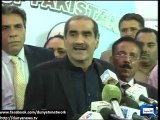 Dunya News - PTI carrying suicide attack on democracy through resignations: Kh Saad Rafique