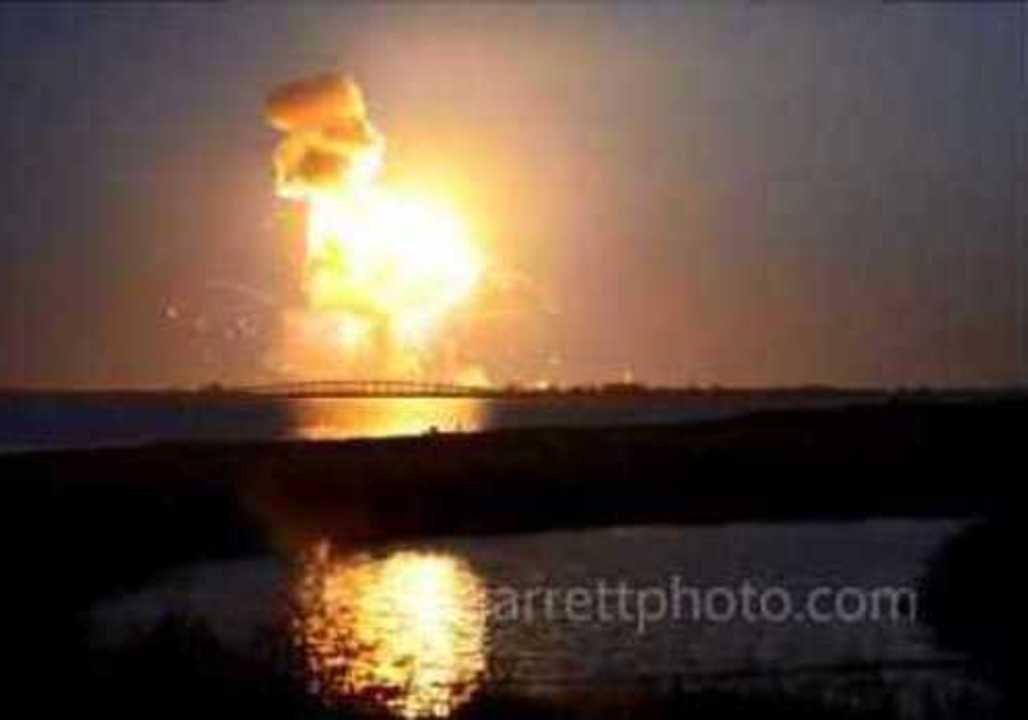 Unmanned NASA Rocket Explodes Seconds After Lift-Off